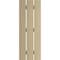 Ekena Millwork Rustic Three Board Spaced Board-n-Batten Hand Hewn Faux Wood Shutters, 17 1/2W x 72H, PR SHUBSS17X72HHPR - alternate 9